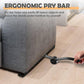 Rouleau extensible, support mobile base surélevée pour meubles Kit PraticalSupporter™