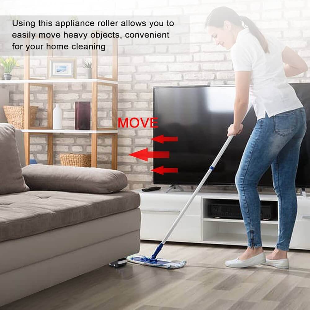 Rouleau extensible, support mobile base surélevée pour meubles Kit PraticalSupporter™